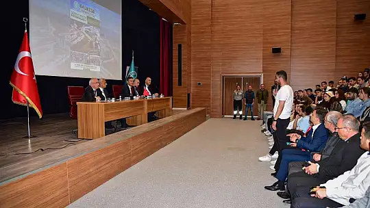 BAÜN'de öğrenci-rektör buluşması gerçekleşti