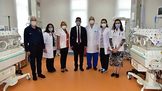 BAÜN Hastanesinde Yenidoğan yoğun bakım ünitesi açıldı