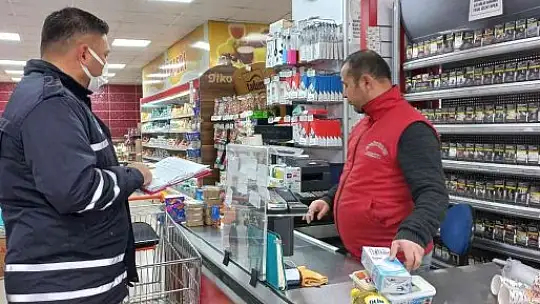 Bigadiç'te fahiş fiyat ve stokçuluk denetimi