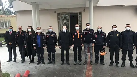 Burhaniye'de Afet Eğitimi Toplantıları yapıldı