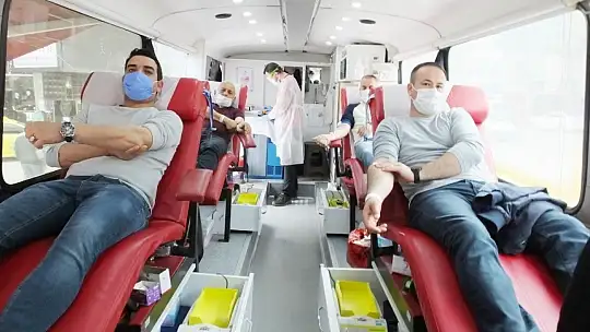 Burhaniye'de kan bağışları eskisi gibi