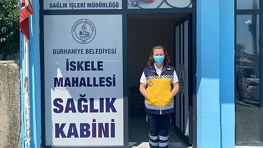 Burhaniye'de sağlık kabinleri açıldı