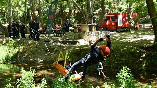 Büyükşehir'in İtfaiye erleri her daim hazır