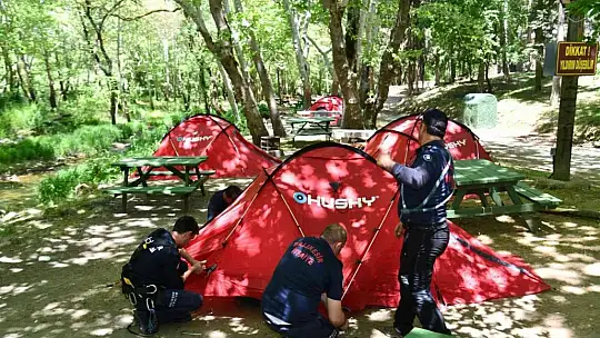 Büyükşehir'in İtfaiye erleri her daim hazır