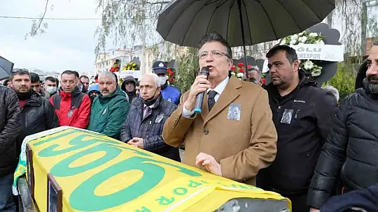 Çağdaş Alkan gözyaşları ile uğurlandı