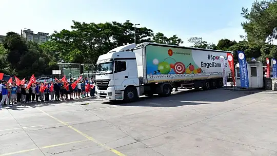 Cumhurbaşkanlığı Spor tırı Balıkesir'de