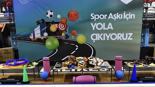 Cumhurbaşkanlığı Spor tırı Balıkesir'de