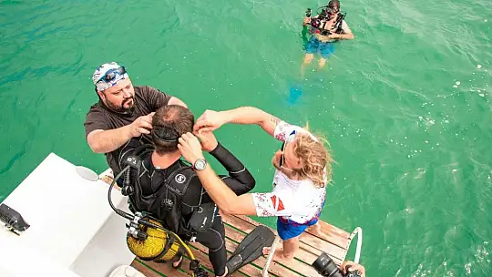 Dalış turizminde bir ilk Balıkesir'de gerçekleştirilecek