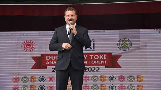 Dursunbey 3. Etap TOKİ'de anahtarlar teslim edildi