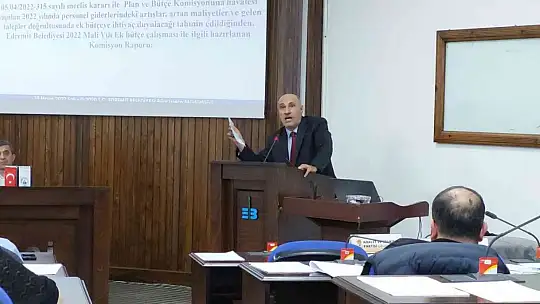 Edremit Belediye Meclisi Cumhur İttifakı Grup Sözcüsü Murat Tuna 'Böyle belediye yönetilmez'