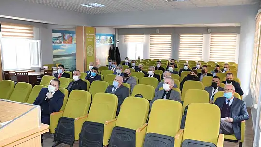 Edremit Kaymakamı Ahmet Odabaş Başkanlığında BİGEP toplantıları yapıldı