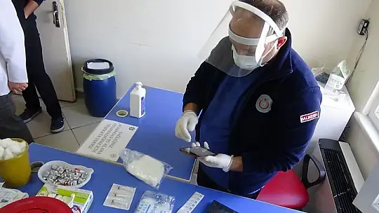 Edremit'te ilk aşılar yapıldı