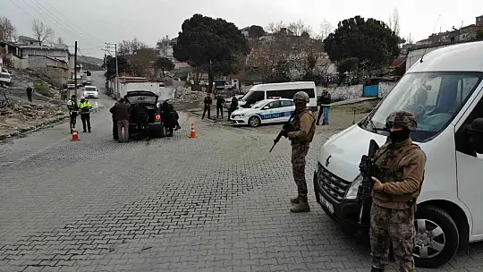 Edremit'te polisten suça ve suçluya geçit yok