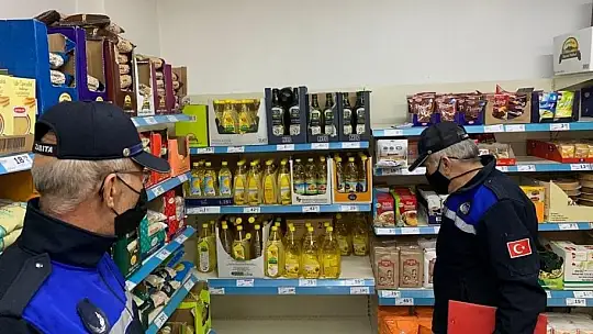 Edremit zabıtadan stok yağ denetimi