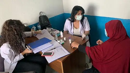 Erdek'te vatandaşa sağlık kontrolü