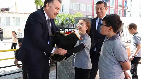 Göbelezoğlu Ortaokulunda kütüphane açılışı gerçekleştirildi