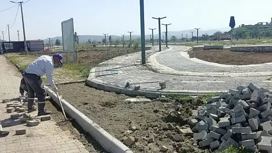 Gömeç'te yaz sezonuna hazırlık çalışmaları hızla devam ediyor