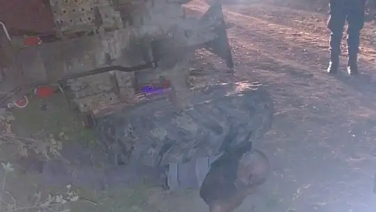 Gönen'de traktör altında kalan vatandaş vefat etti