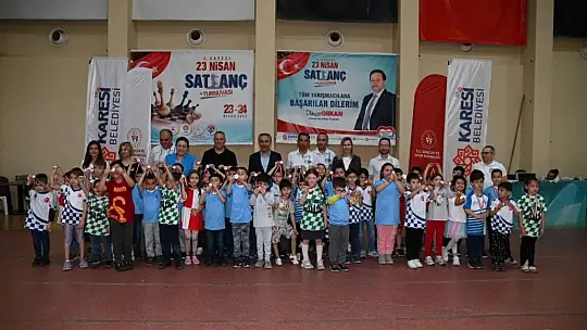 Karesi satranç turnuvası sona erdi