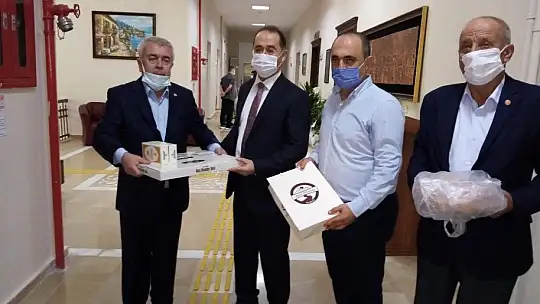 Kaymakam Aksakal'dan muhtarlara aşı tavsiyesi