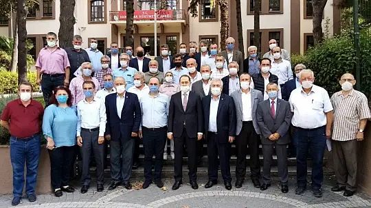 Kaymakam Aksakal'dan muhtarlara aşı tavsiyesi