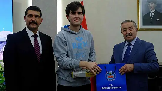 Kaymakam, Balıkesir birincilerini ağırladı