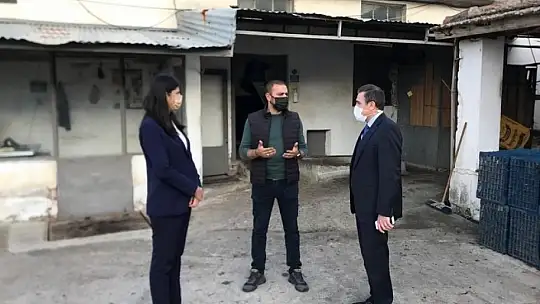 Kaymakam Memiş, zeytinyağı işletmesini ziyaret etti