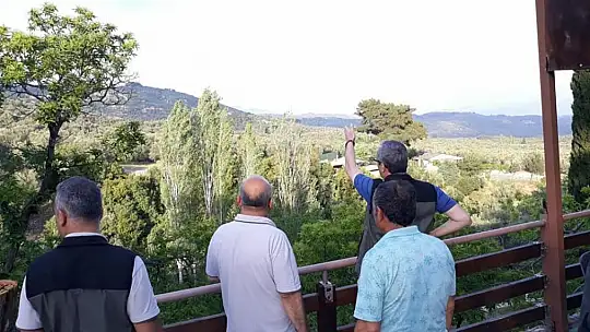 Kazdağları'ndaki çalışmalar yerinde görüldü