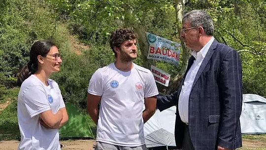 Kepsut'ta kaya tırmanışı şenliği sona erdi