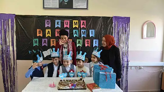 Kırsal mahallede okuma heyecanı