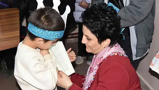 Kırsal mahallede okuma heyecanı