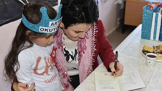 Kırsal mahallede okuma heyecanı