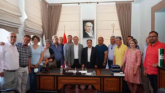 Midilli Belediye Başkanı Kytelis bir dizi temaslar için Türkiye'de