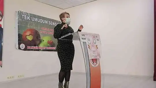 Öğrencilere organ bağışı semineri