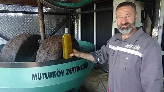 (Özel) Bu da zeytin sütü