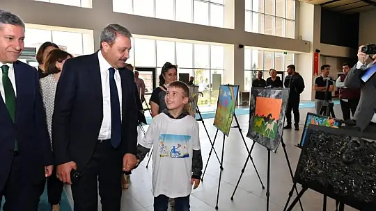 Özel çocukların gösterisi göz kamaştırdı