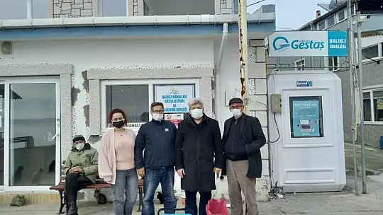 Paşaliman Adası'nda 65 yaş üstü vatandaşlar aşılandı