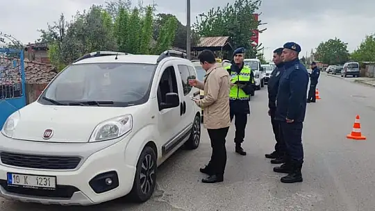 Ramazan bayramında ceza değil, şeker verdiler