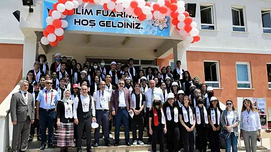 Şehit Mustafa Serin Fen Lisesi Bilim Fuarı açıldı