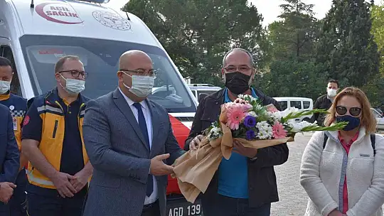 Sındırgı 112 Acil Sağlık İstasyonuna yeni ambulans