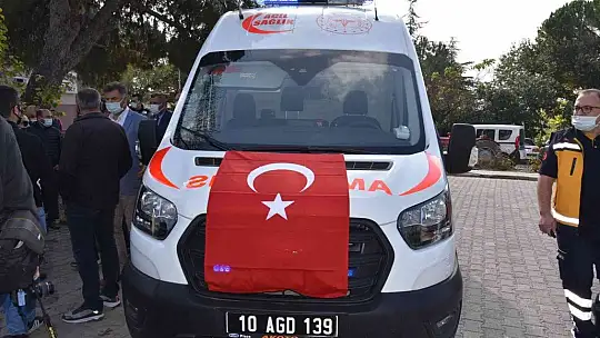 Sındırgı 112 Acil Sağlık İstasyonuna yeni ambulans