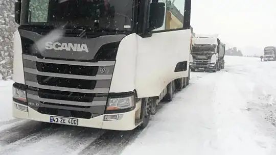 Sındırgı-Akhisar yolunda zincir zorunluluğu