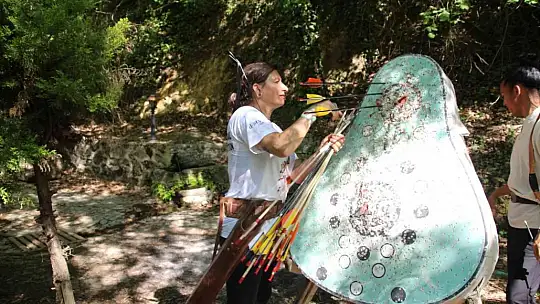 Sındırgı atlı okçuluk festivaline hazır