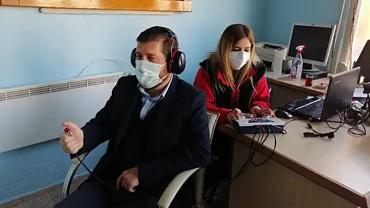 Sındırgı Belediye personeline sağlık taraması