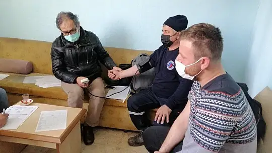 Sındırgı Belediye personeline sağlık taraması