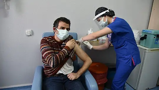 Sındırgı'da Covid aşı çalışması başladı