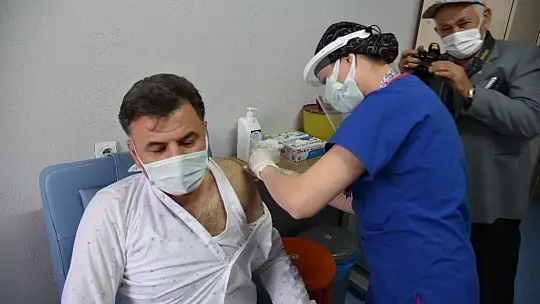 Sındırgı'da Covid aşı çalışması başladı