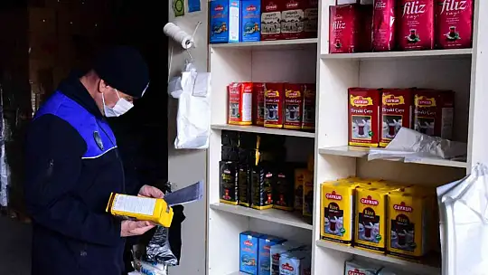 Sındırgı'da etiket denetimi sürüyor