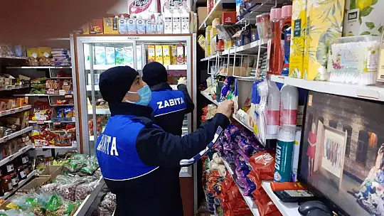 Sındırgı'da etiket denetimi sürüyor