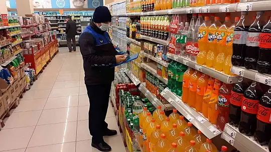 Sındırgı'da etiket denetimi sürüyor